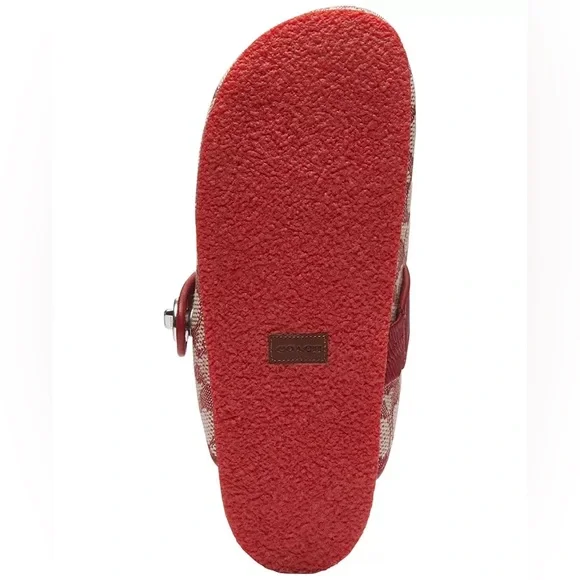 COACH- Blake Clog In Signature Textile Jacquard - Picture 5 of 7